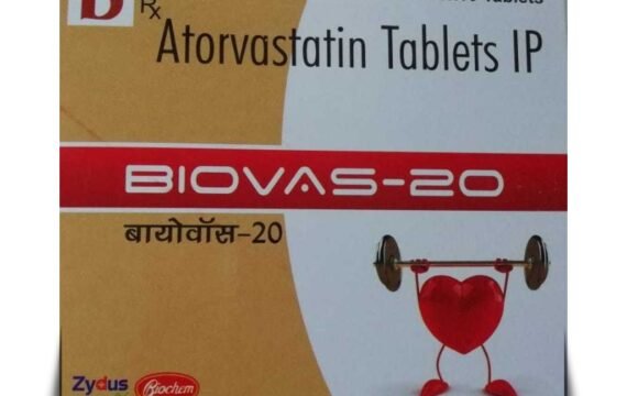 Atorvastatin IP 20Mg BIOVAS by Rizochem Pharmaceutical