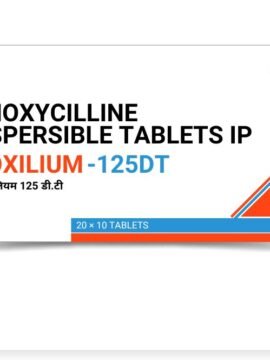 Amoxycilline 125mg MOXILIUM DT by Rizochem Pharmaceuticals