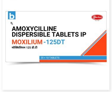 Amoxycilline 125mg MOXILIUM DT by Rizochem Pharmaceuticals