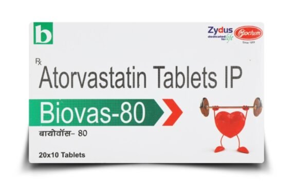 Atorvastatin IP 80Mg BIOVAS by Rizochem Pharmaceutical