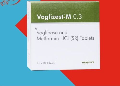 Voglizest M 500mg/0.3mg Tablet SR