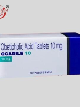 Ocabile 10mg Tablet, a medication, commonly used for a specific medical condition." Please note that for a more detailed and accurate description, it's recommended to consult the product's official information or a healthcare professional.