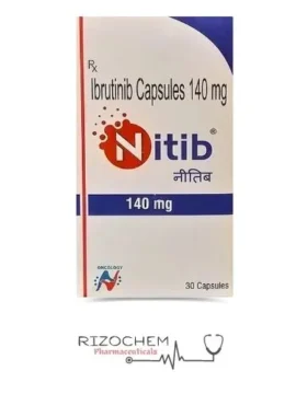 Rizochem Nitib 140mg Capsule - Targeted Cancer Therapy.