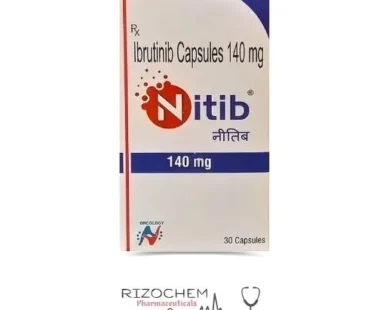 Rizochem Nitib 140mg Capsule - Targeted Cancer Therapy.