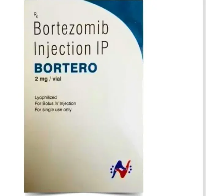 Bortero Injection Bortezomib 3.5mg, a high-quality pharmaceutical product by Rizochem Pharmaceuticals Wholesaler & Exporter for cancer treatment.