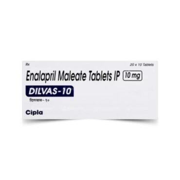 Dilvas 10mg Tablet by Rizochem Pharmaceuticals