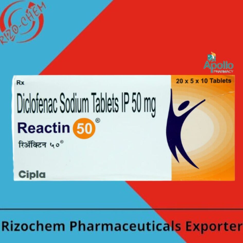 Reactin 50mg Tablet