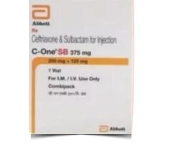 C One SB 250mg/125mg Injection by Rizochem Pharmaceuticals