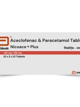 Nicoace Plus 100 mg/500 mg Tablet by rizochem pharmaceuticals
