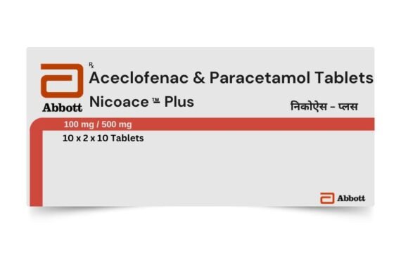 Nicoace Plus 100 mg/500 mg Tablet by rizochem pharmaceuticals