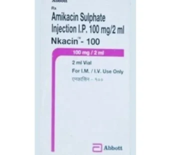 Amikacin Nkacin 100mg Injection by Rizochem Pharmaceuticals