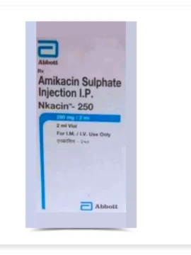Amikacin Nkacin 250mg Injection by Rizochem Pharmaceuticals