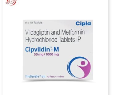 Cipvildin-M 50/1000 Tablet by Rizochem Pharmaceuticals