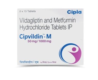 Cipvildin-M 50/1000 Tablet by Rizochem Pharmaceuticals