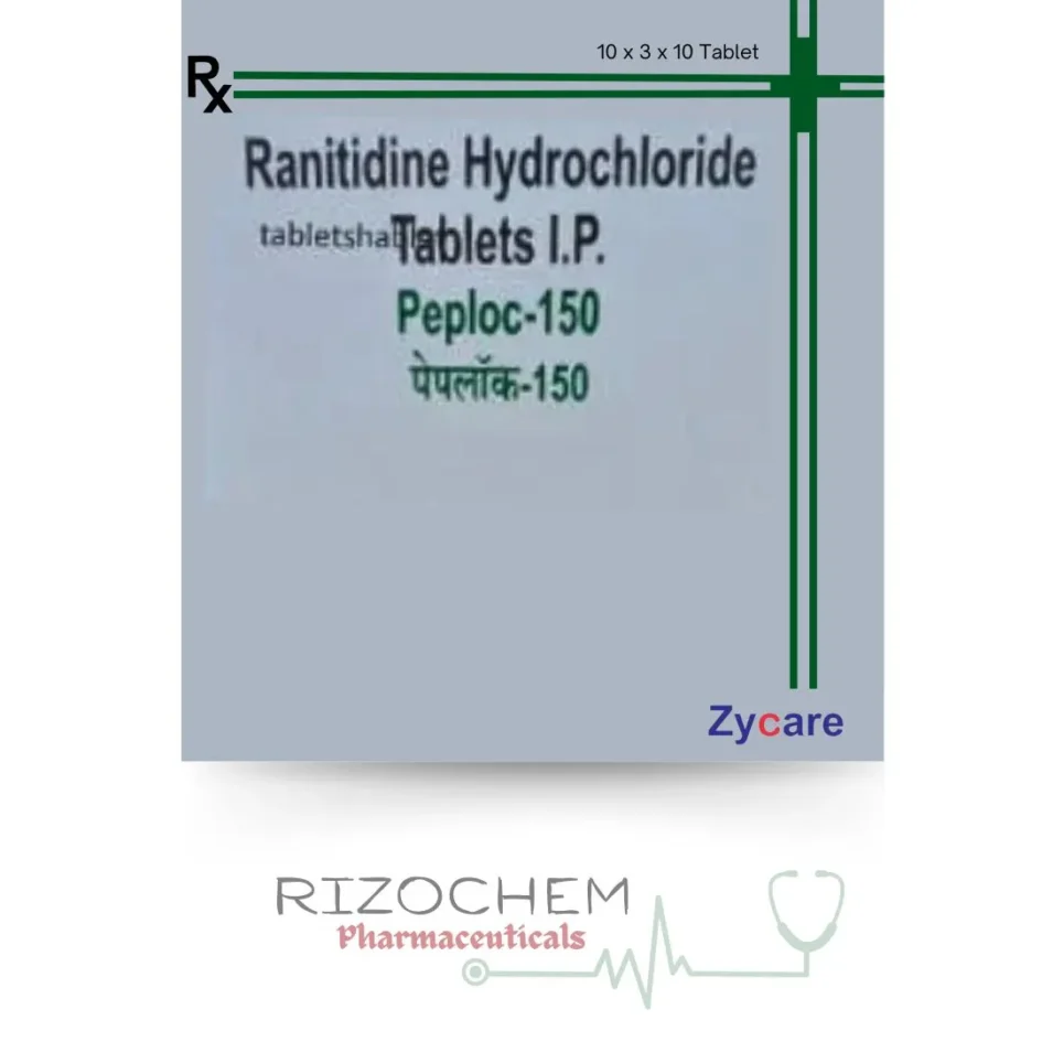 Peploc Ranitidine 150mg Tablet - Acid Reducer Medication