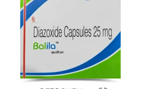 Diazoxide 25mg Capsule - Blood Pressure and Blood Sugar Management | Rizochem Pharmaceuticals Wholesaler & Exporter