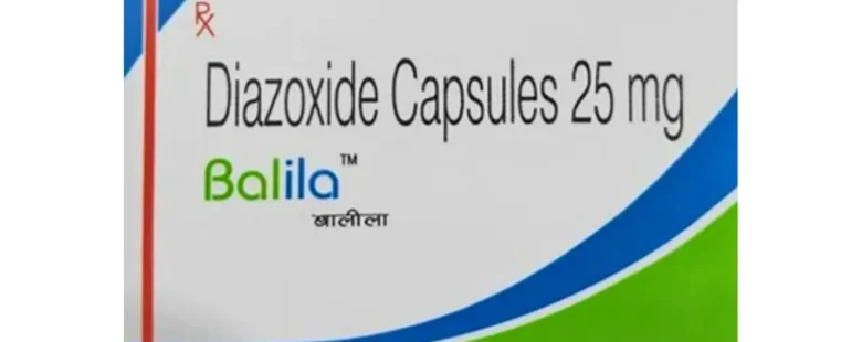 Diazoxide 25mg Capsule - Blood Pressure and Blood Sugar Management | Rizochem Pharmaceuticals Wholesaler & Exporter
