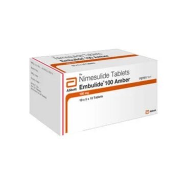 EMBULIDE 100MG TABS (AMBER) by rizochem pharmaceuticals