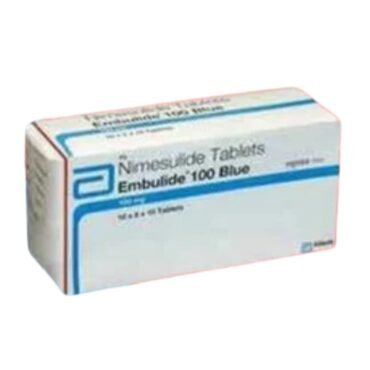 EMBULIDE 100MG TABS (BLUE) by rizochem pharmaceuticals