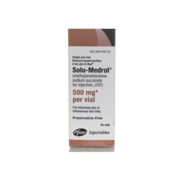 Solu-Medrol 500 Injection by Rizochem pharma