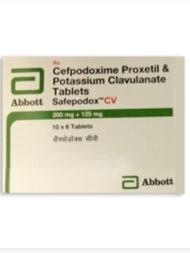 Safepodox CV 200mg/125mg Tablet by Rizochem pharmaceuticals