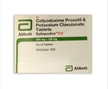 Safepodox CV 200mg/125mg Tablet by Rizochem pharmaceuticals