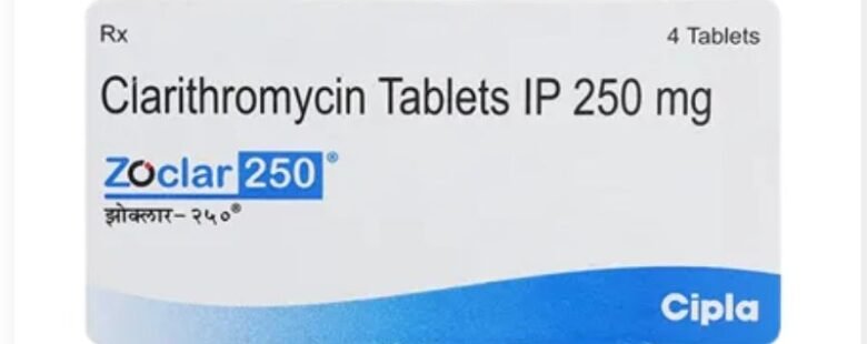 Zoclar 250mg Tablet by Rizochem pharmaceuticals