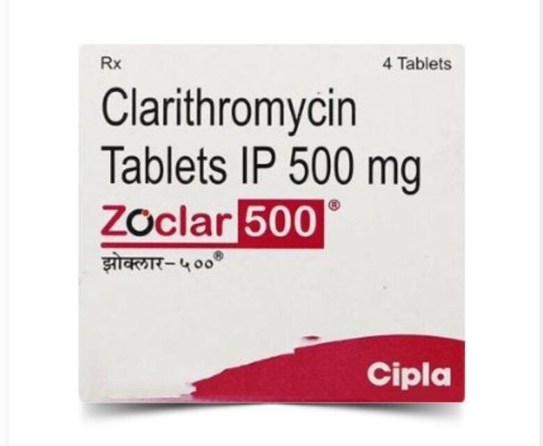 Zoclar 500mg Tablet by Rizochem pharmaceuticals