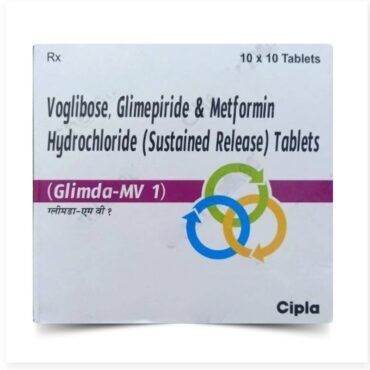 Glimda-MV 1 Tablet SR by Rizochem pharmaceuticals