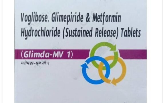 Glimda-MV 1 Tablet SR by Rizochem pharmaceuticals