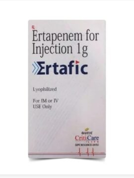 Ertafic-Ertapenem 1gm Injection by Rizochem Pharmaceutical