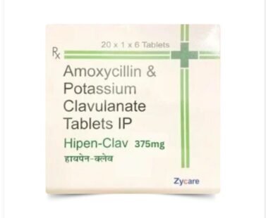 Hipen Clav 375 Tablet by Rizochem pharmaceuticals