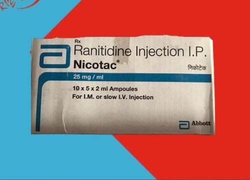 Ranitidine Nicotac 25mg Injection