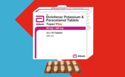 Topac Plus 50mg/500mg Tablet