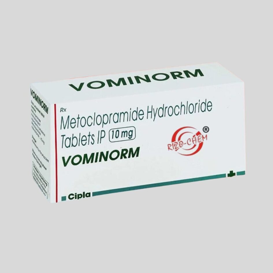 Vominorm Metoclopramide10mg Tablet