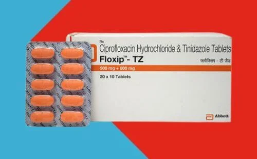 FLOXIP TZ 500 MG/600 MG TABLET