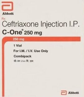 Ceftriaxone C One 250mg Injection