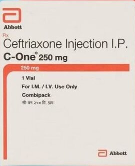 Ceftriaxone C One 250mg Injection