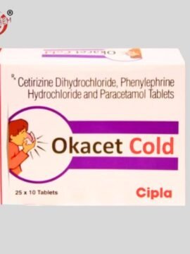 Discover relief with Okacet Cold Tablet from WR Pharmaceuticals, your trusted pharmaceutical exporter. Combat cold symptoms effectively.