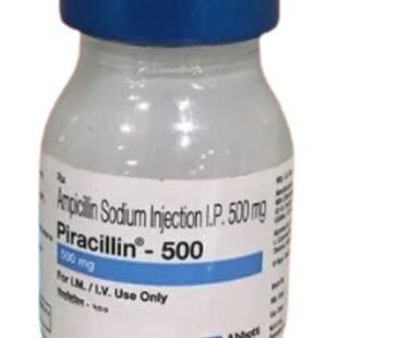 Ampicillin Piracillin 500mg Injection by Rizochem Pharmaceuticals