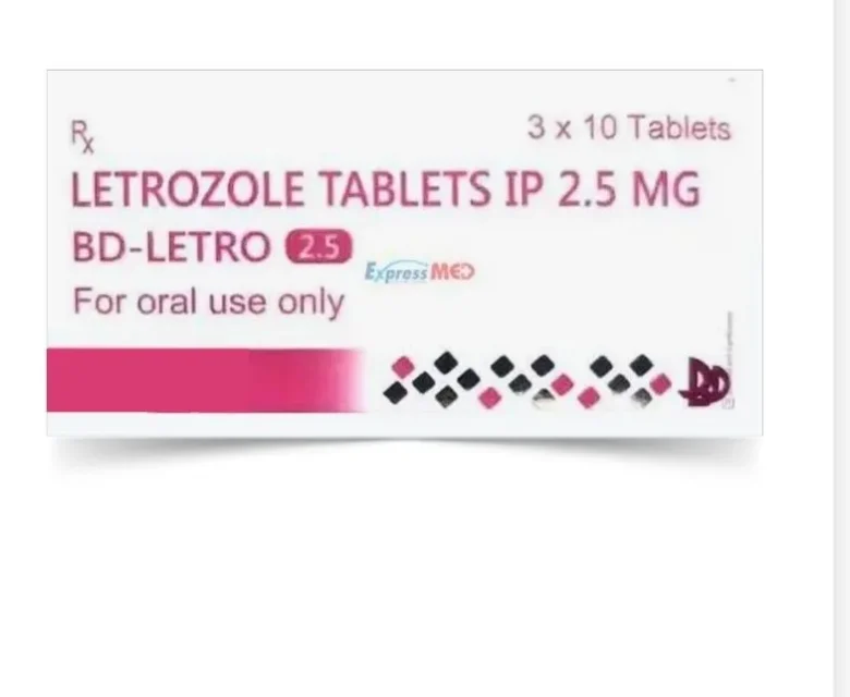 Bd Letro 2.5mg Tablet – used in the treatment of breast cancer by reducing estrogen levels in postmenopausal women. Available from Rizochem Pharmaceuticals Wholesaler & Exporter