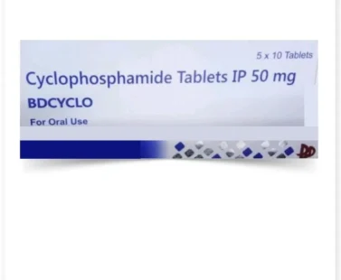 Bdcyclo 50mg Tablet - a medication for treating specific medical conditions, featuring a round, yellow tablet design, manufactured by Rizochem Pharmaceuticals.