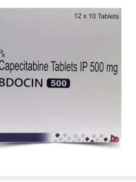 Bdocin 500mg Tablet, an antibiotic medication used for treating bacterial infections, available from Rizochem Pharmaceuticals Wholesaler & Exporter.
