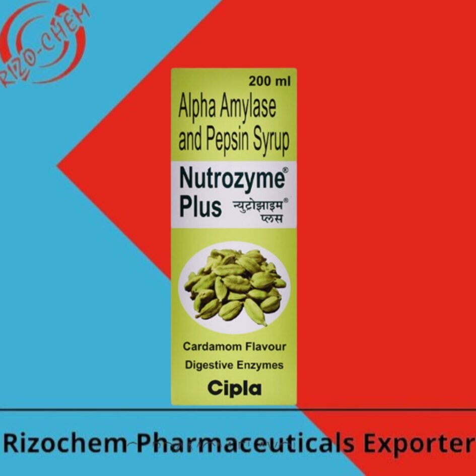 Nutrozyme Plus Syrup Cardamom