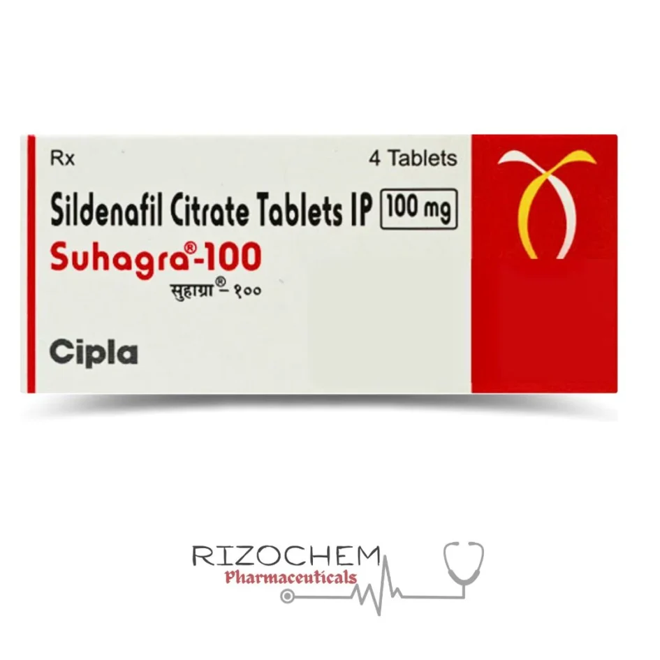 Suhagra 100mg Tablet - Effective ED Treatment from Rizochem Pharmaceuticals Wholesaler & Exporter.