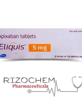 Eliquis-Apixaban Tablet By Rizochem Pharmaceuticals.