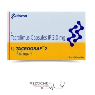 Tacrograf 2mg Capsule - Immunosuppressant medication for organ transplant patients.