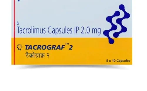 Tacrograf 2mg Capsule - Immunosuppressant medication for organ transplant patients.