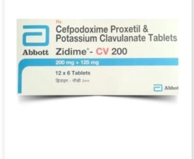 Zidime CV 200mg/125mg Tablet by Rizochem Pharmaceuticals
