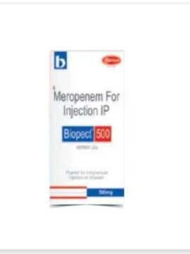 Biopect-Meropenem 500mg Injection by Rizochem Pharmaceuticals